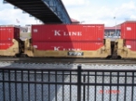 DTTX 63080E Double Stackcar w/KLFU Container 717415 & KKFU Container 111731 EB